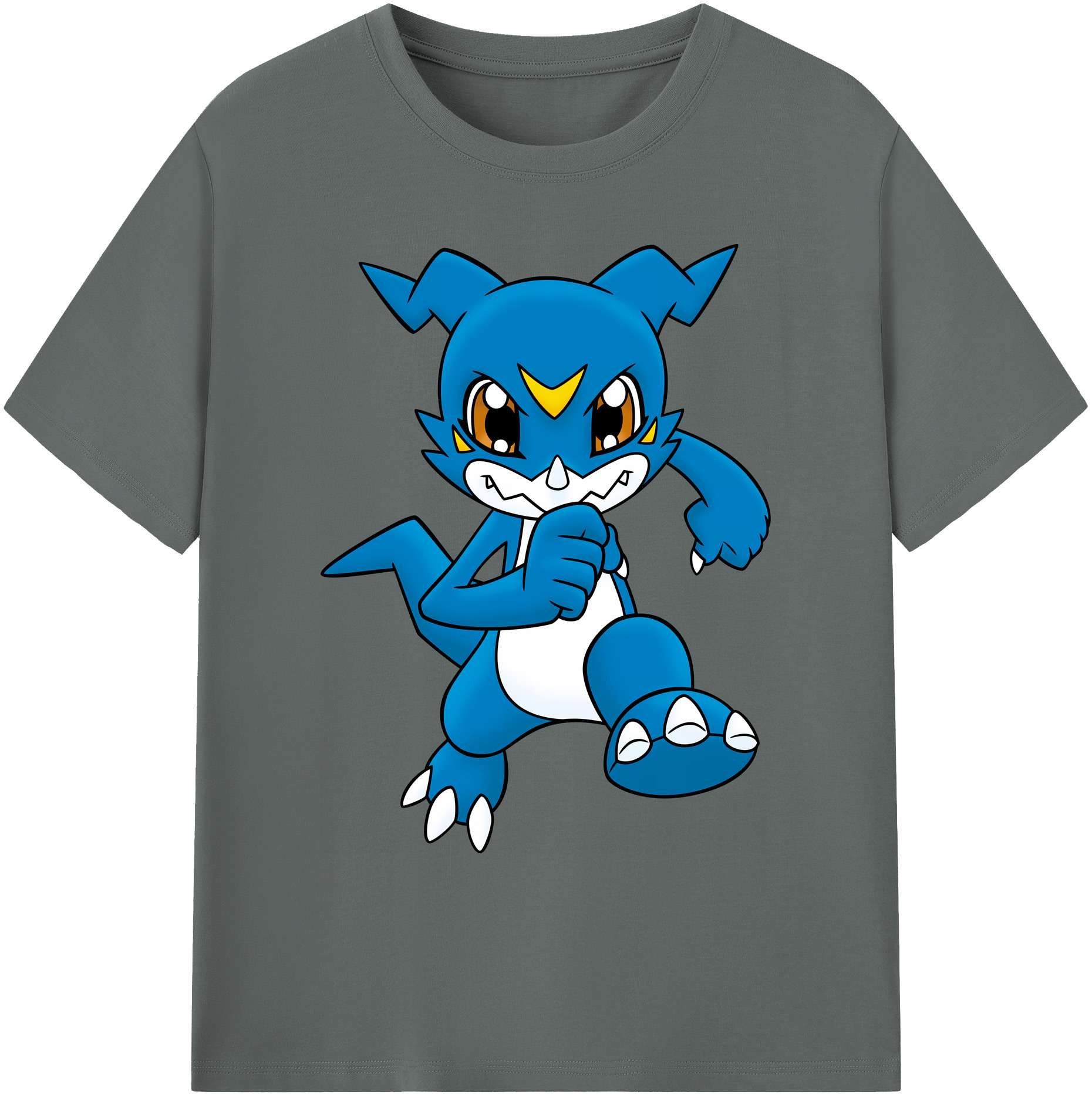 （画像用） Digimon デジタルモンスター/デジモン 綿100％ メンズ半袖Tシャツ｜肌触りやわらか＆通気性